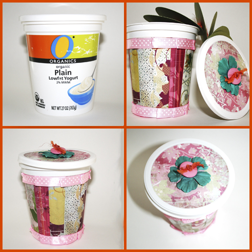 Creativity Prompt – Upcycle a Yogurt Container into a Surprise